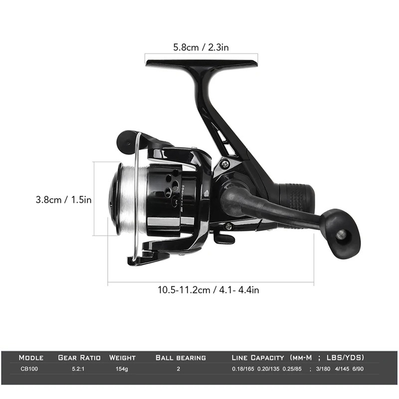 BRAVMAK 2.1/2.3 mCanna da pesc - Reel Bag recensione e prezzo