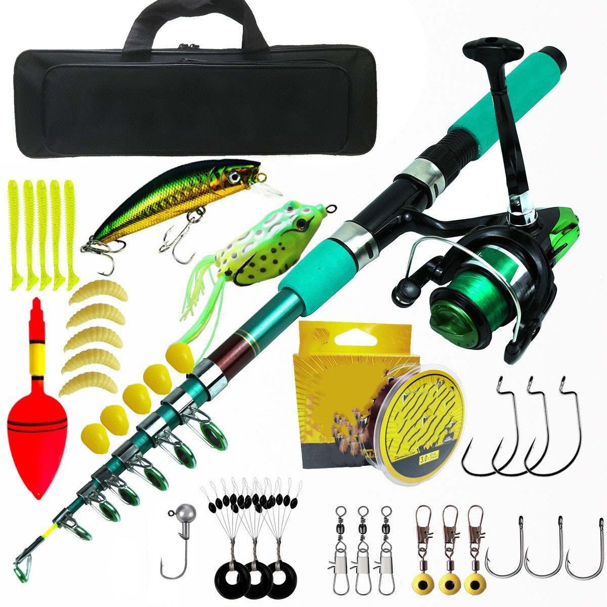 Kit Canna da Pesca Telescopica - Reel Bag recensione e prezzo