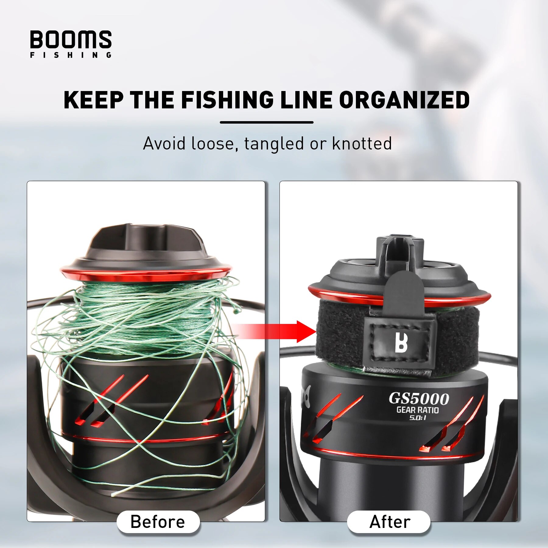 Booms Fishing SB1 4Pcs mulinel - Reel Cover recensione e prezzo
